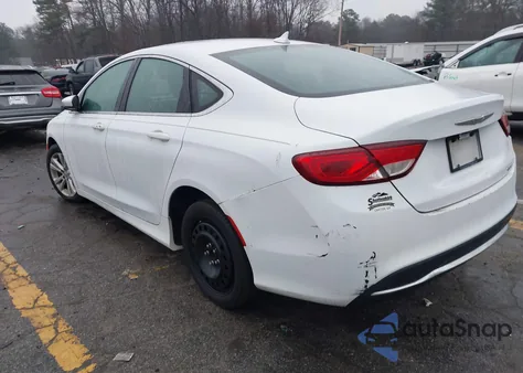 2016 Chrysler 200 Limited z USA, uszkodzony, nr VIN 1C3CCCAB7GN168449